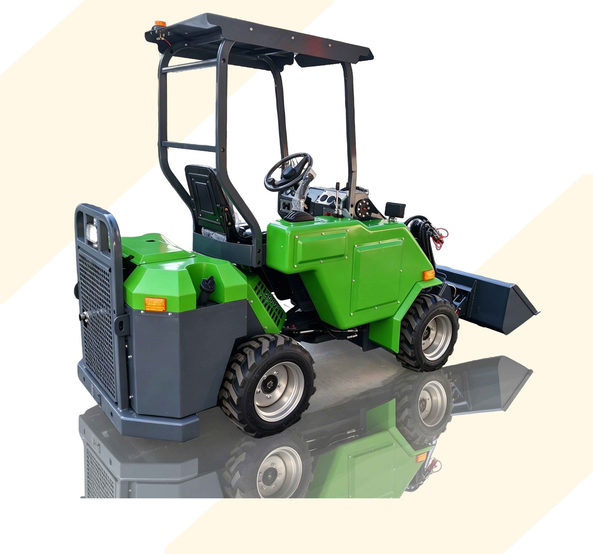 XHS30 Four wheel drive telescopic arm loader