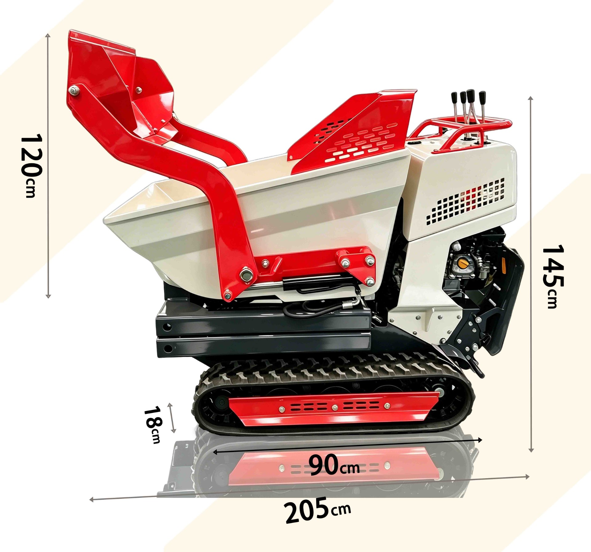XHT500S Lifting Dumper