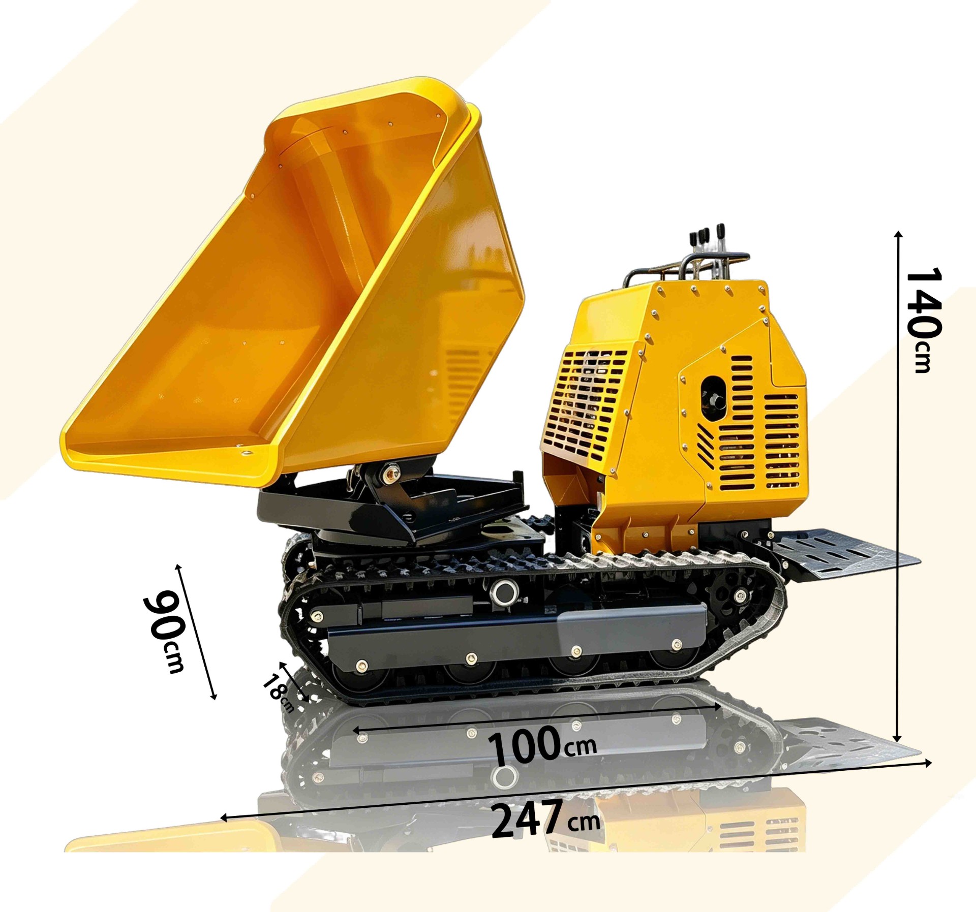 XHT1200 Rotary Dump Truck