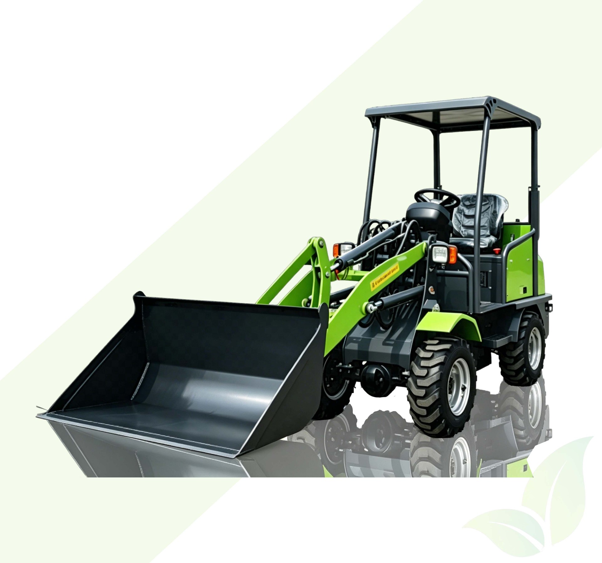 XHDL400 mini LI-ion Electric Wheeled Loader