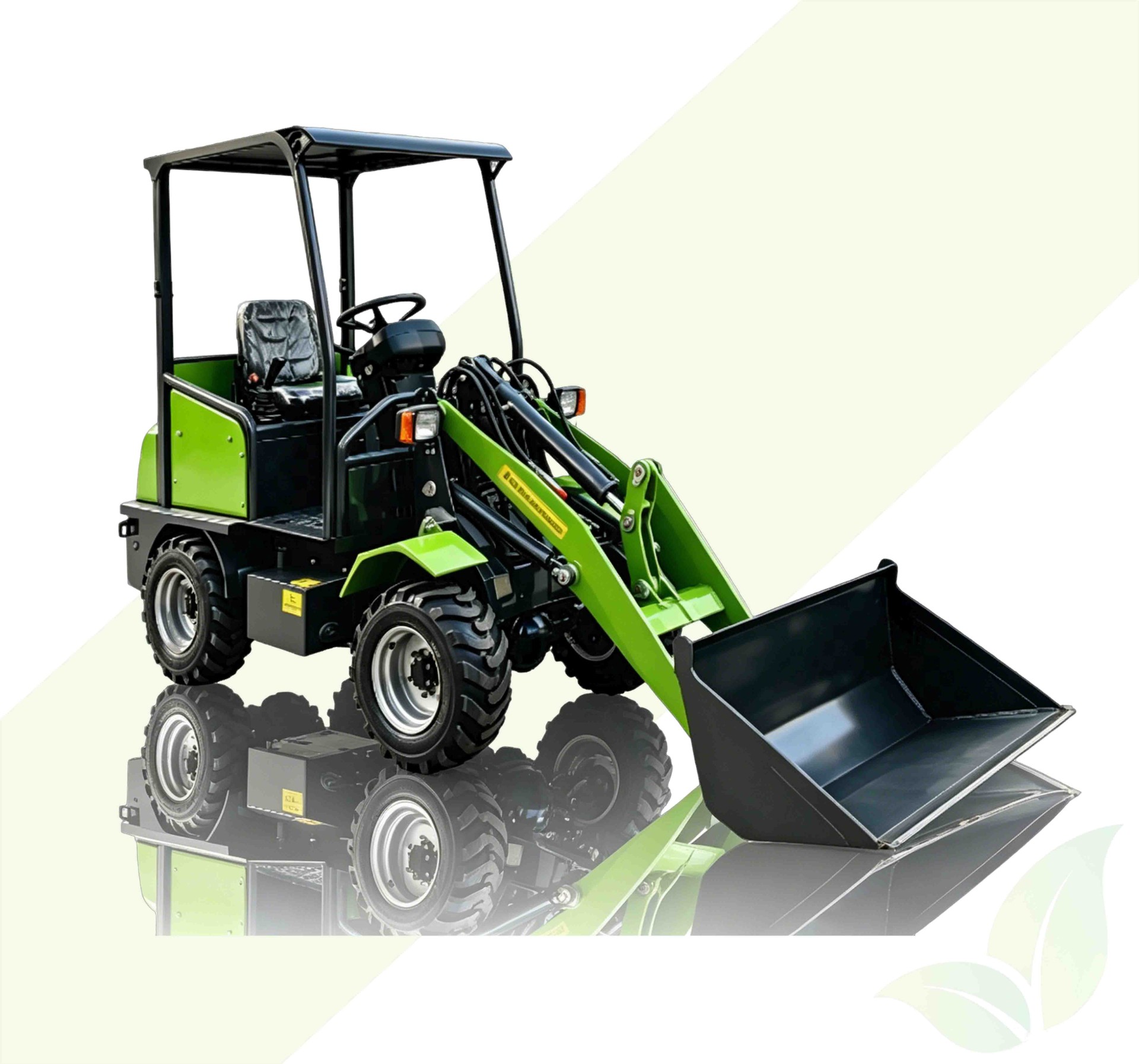 XHDL400 mini LI-ion Electric Wheeled Loader