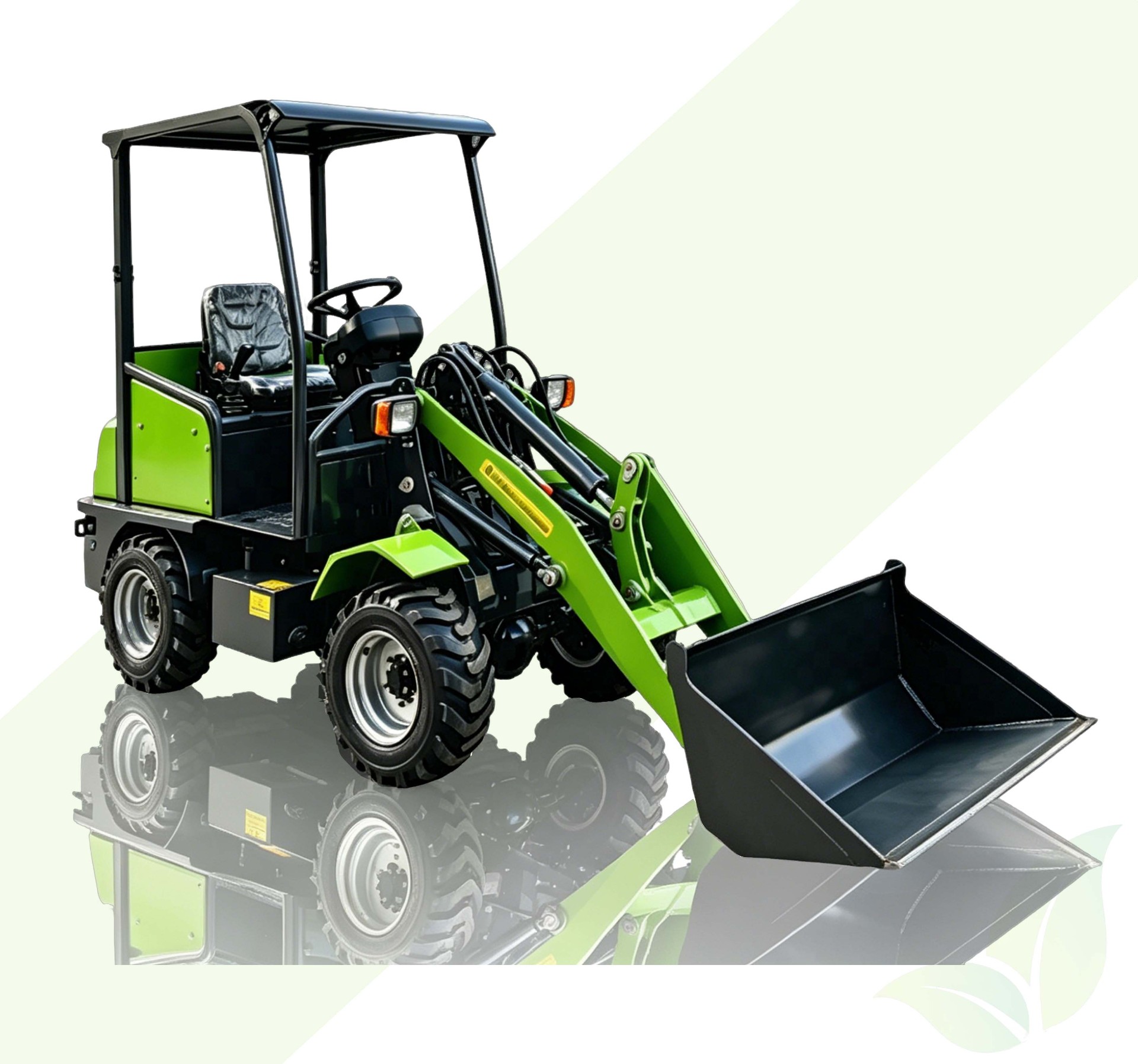 XHD400 compact electric articulated loader: zero-emission, quiet operation