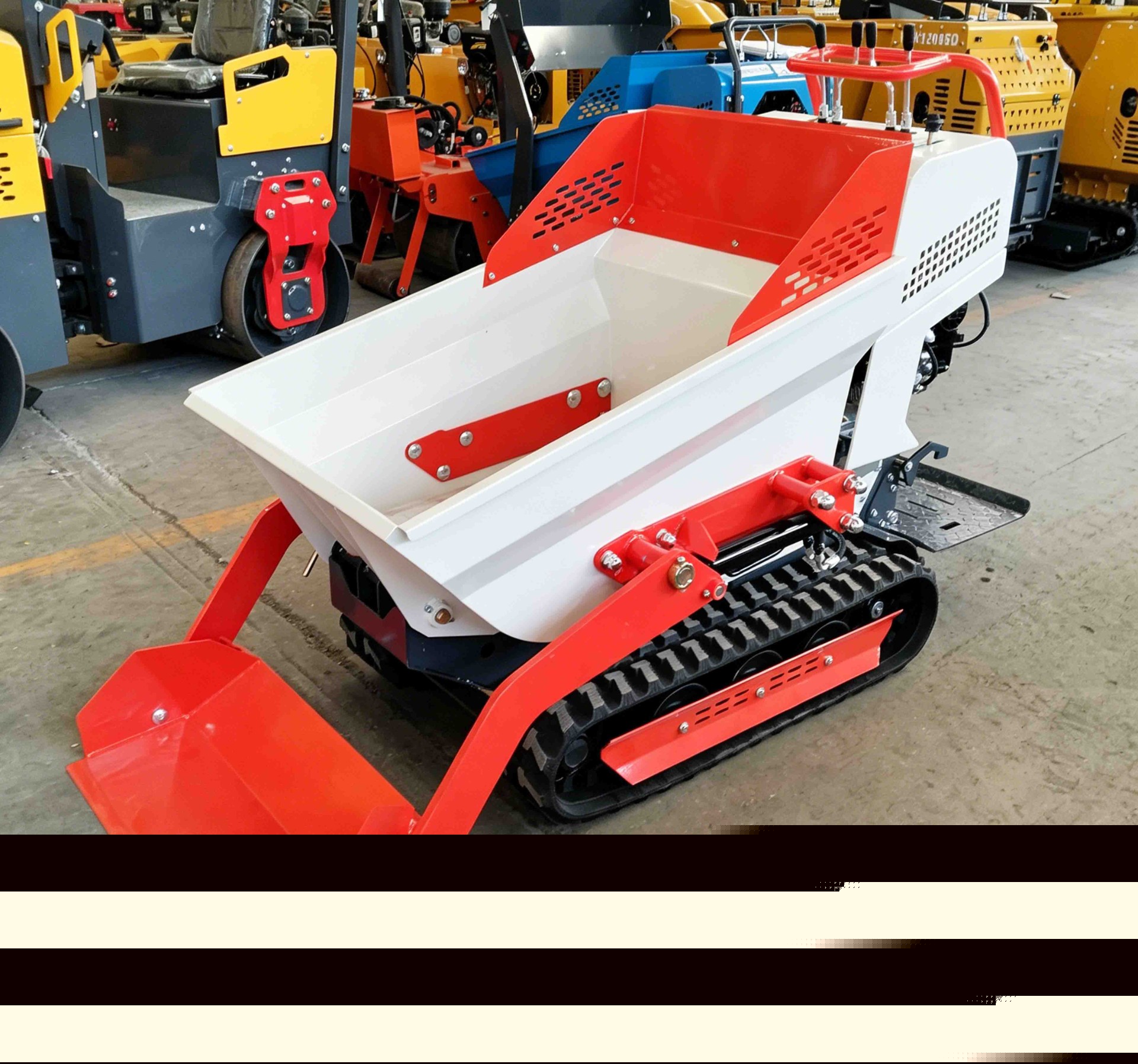 Xinghang XHT500 Tracked Mini Dumper: The Compact Material Solution for Tight Access Sites