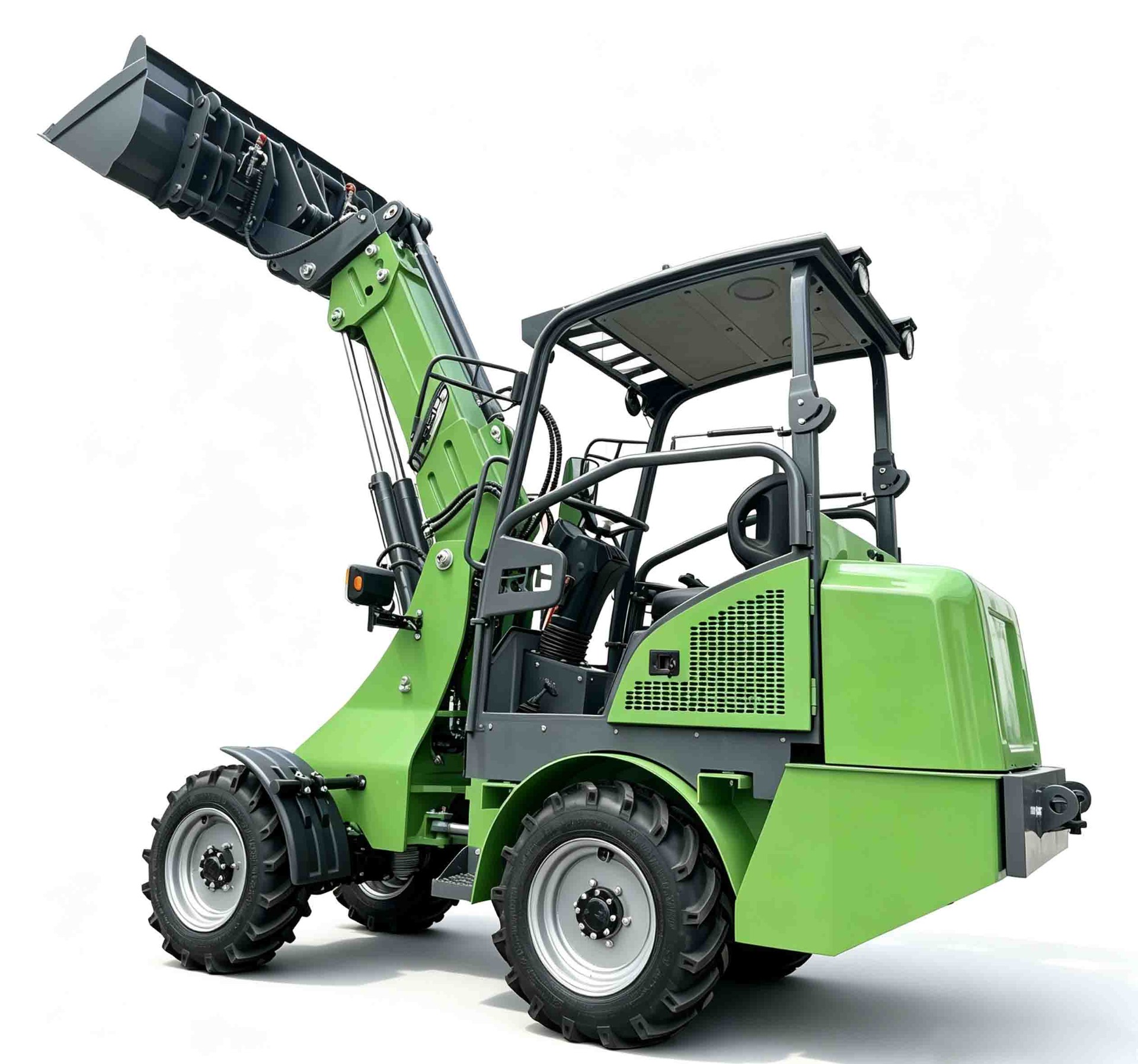Comprehensive Technical Analysis of XHD400 0.4T Electric Wheel Loaders for Confined Space Operations
