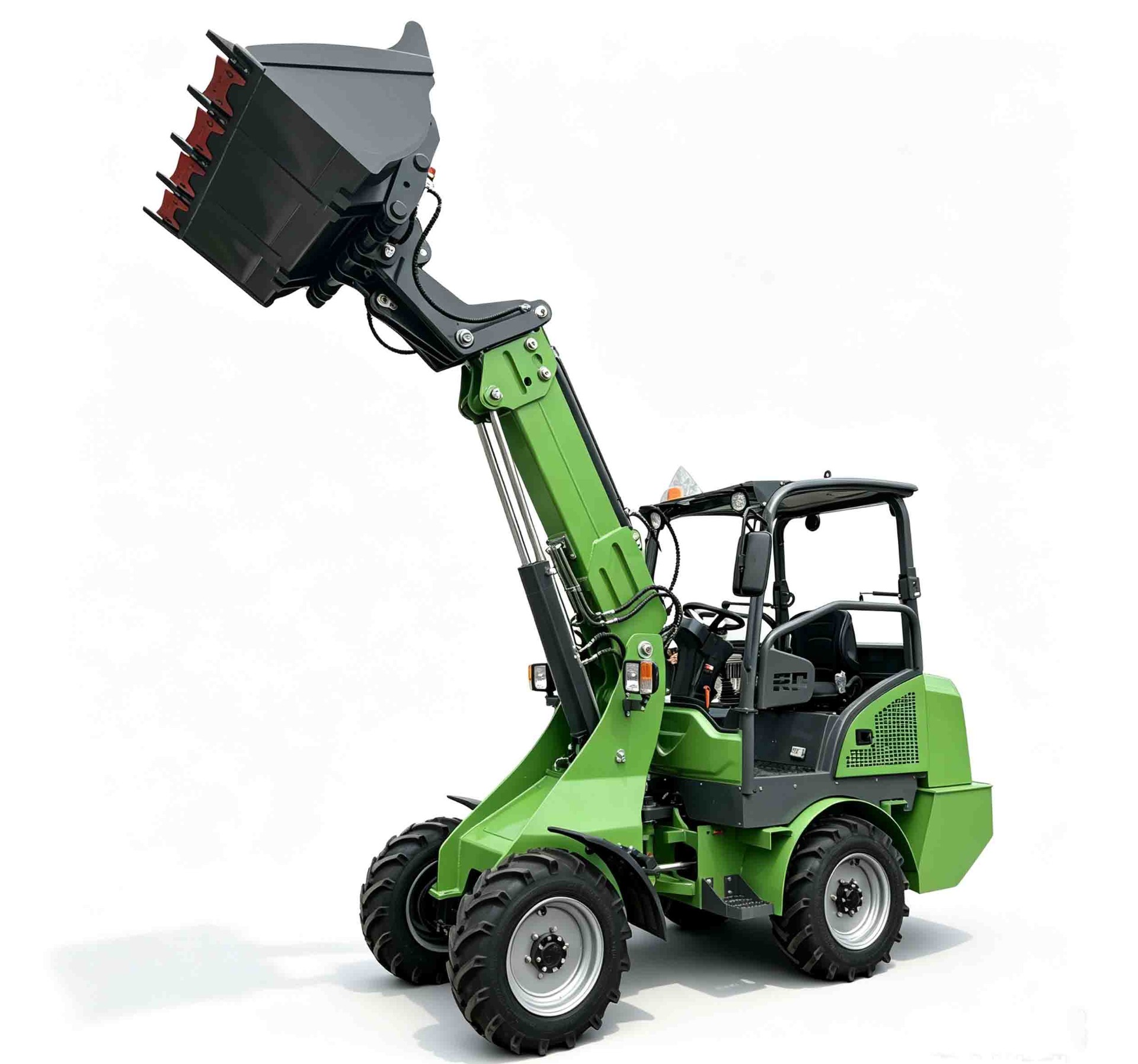 Flat Wire Motor Technology and CAN Bus Intelligence Series Electric Loaders Explained