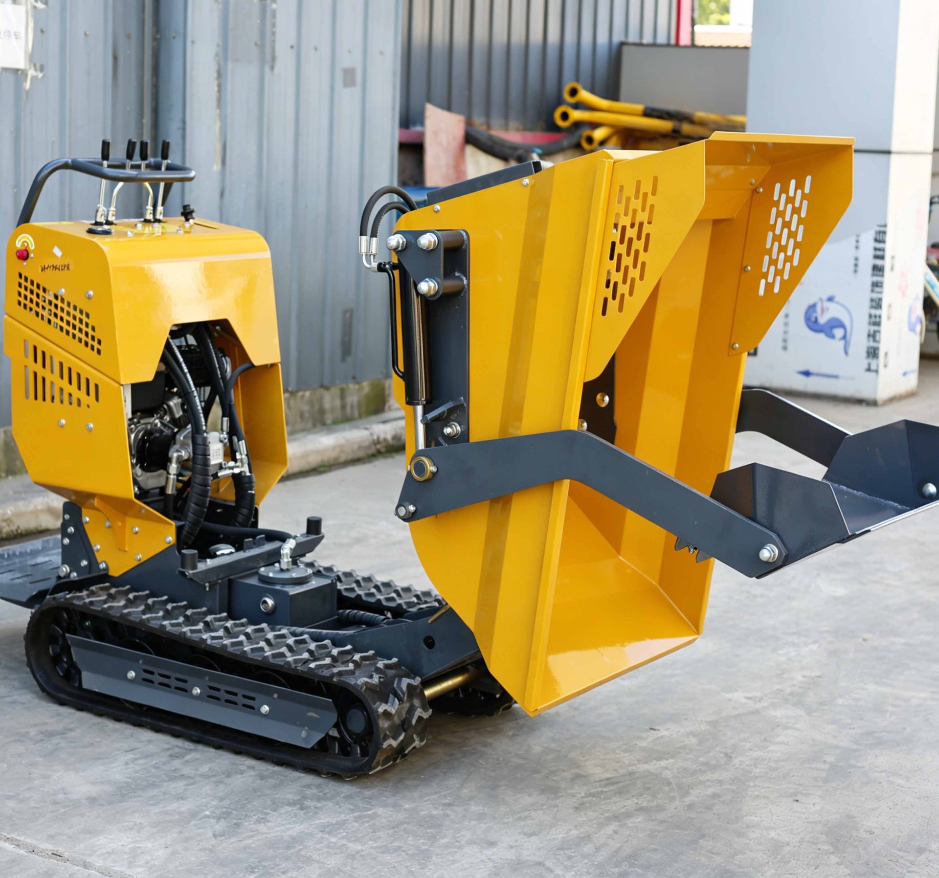  How Xinghang XHT500 Mini Dumpers Solve the "Last 100 Meters" in Rural Infrastructure