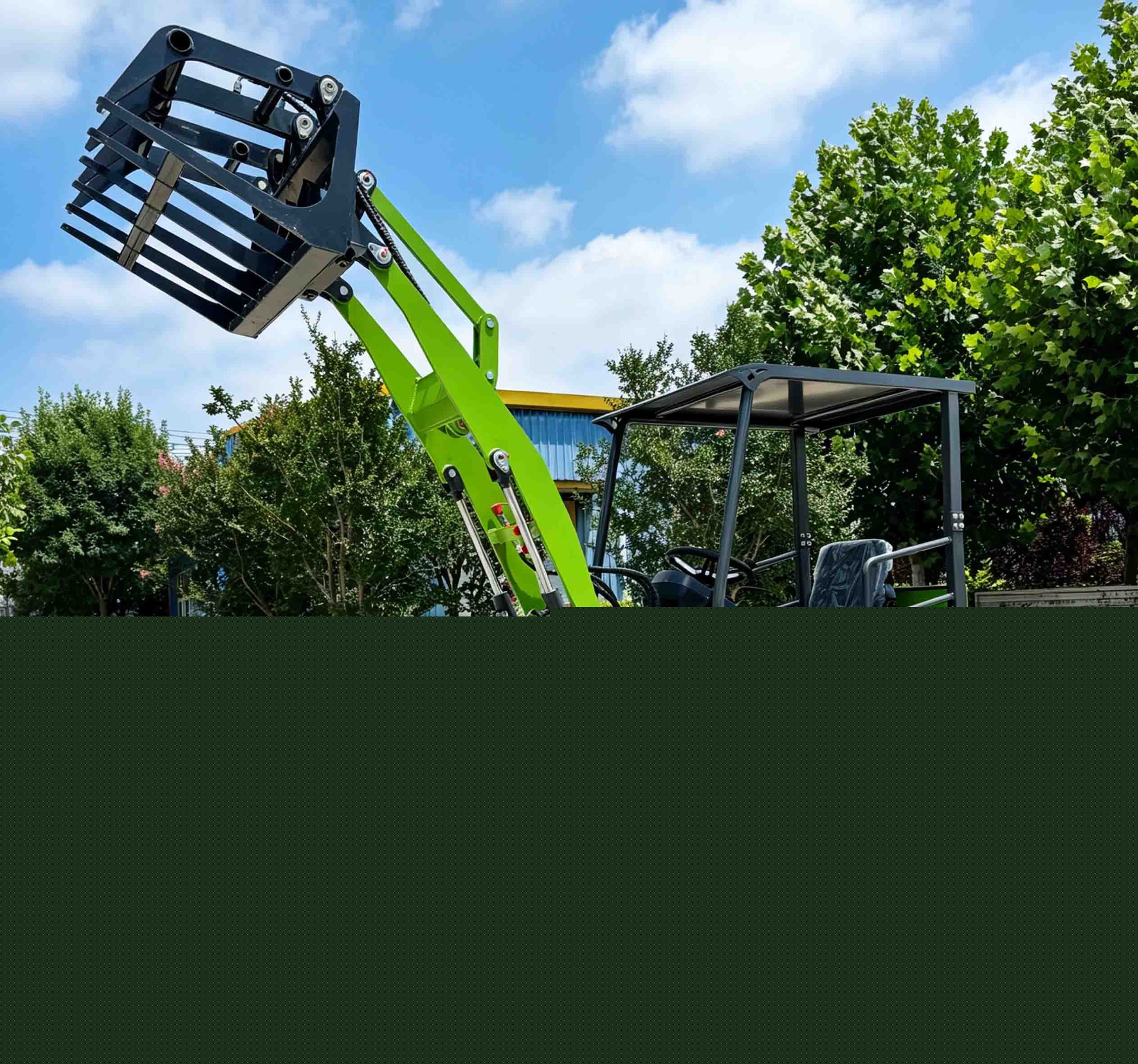  XHD500 Multi Attachment Guide 0.5T Electric Loader Versatility in Field Applications